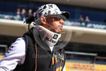 World © Octane Photographic Ltd. Formula 1 – United States GP - Drivers’ Parade. Mercedes AMG Petronas Motorsport AMG F1 W10 EQ Power+ - Lewis Hamilton. Circuit of the Americas (COTA), Austin, Texas, USA. Sunday 3rd November 2019.