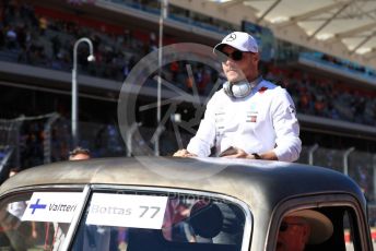 World © Octane Photographic Ltd. Formula 1 – United States GP - Drivers’ Parade. Mercedes AMG Petronas Motorsport AMG F1 W10 EQ Power+ - Valtteri Bottas. Circuit of the Americas (COTA), Austin, Texas, USA. Sunday 3rd November 2019.