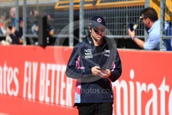 World © Octane Photographic Ltd. Formula 1 – United States GP - Drivers’ Parade. SportPesa Racing Point RP19 – Lance Stroll. Circuit of the Americas (COTA), Austin, Texas, USA. Sunday 3rd November 2019.