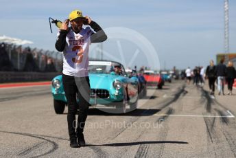 World © Octane Photographic Ltd. Formula 1 – United States GP - Drivers’ Parade. Renault Sport F1 Team RS19 – Daniel Ricciardo. Circuit of the Americas (COTA), Austin, Texas, USA. Sunday 3rd November 2019.