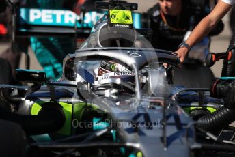 World © Octane Photographic Ltd. Formula 1 – United States GP – Grid Mercedes AMG Petronas Motorsport AMG F1 W10 EQ Power+ - Lewis Hamilton. Circuit of the Americas (COTA), Austin, Texas, USA. Sunday 3rd November 2019.