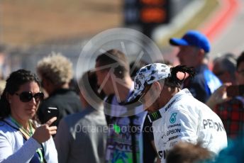 World © Octane Photographic Ltd. Formula 1 – United States GP – Grid Mercedes AMG Petronas Motorsport AMG F1 W10 EQ Power+ - Lewis Hamilton. Circuit of the Americas (COTA), Austin, Texas, USA. Sunday 3rd November 2019.