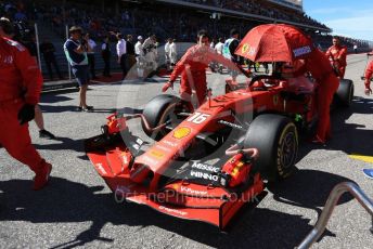 World © Octane Photographic Ltd. Formula 1 – United States GP - Grid. Scuderia Ferrari SF90 – Charles Leclerc. Circuit of the Americas (COTA), Austin, Texas, USA. Sunday 3rd November 2019.