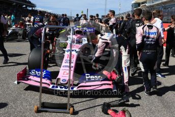 World © Octane Photographic Ltd. Formula 1 – United States GP - Grid. SportPesa Racing Point RP19 – Lance Stroll. Circuit of the Americas (COTA), Austin, Texas, USA. Sunday 3rd November 2019.