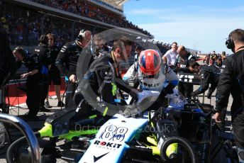 World © Octane Photographic Ltd. Formula 1 – United States GP - Grid. ROKiT Williams Racing FW42 – Robert Kubica. Circuit of the Americas (COTA), Austin, Texas, USA. Sunday 3rd November 2019.