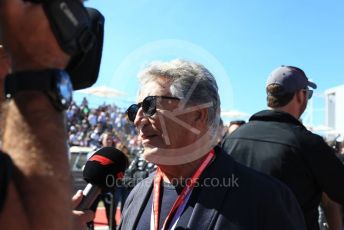 World © Octane Photographic Ltd. Formula 1 - United States GP - Grid. Mario Andretti. Circuit of the Americas (COTA), Austin, Texas, USA. Sunday 3rd November 2019.