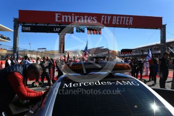 World © Octane Photographic Ltd. Formula 1 - United States GP - Grid. Safety Car and start light gantry. Circuit of the Americas (COTA), Austin, Texas, USA. Sunday 3rd November 2019.