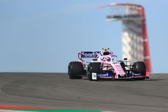 World © Octane Photographic Ltd. Formula 1 – United States GP - Practice 1. SportPesa Racing Point RP19 – Lance Stroll. Circuit of the Americas (COTA), Austin, Texas, USA. Friday 1st November 2019.