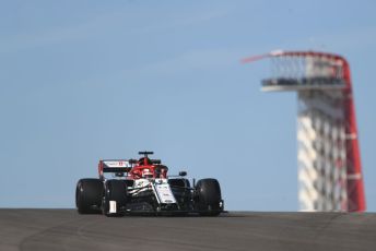 World © Octane Photographic Ltd. Formula 1 – United States GP - Practice 1. Alfa Romeo Racing C38 – Kimi Raikkonen. Circuit of the Americas (COTA), Austin, Texas, USA. Friday 1st November 2019.