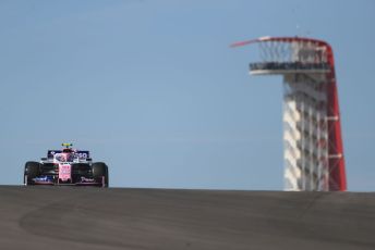 World © Octane Photographic Ltd. Formula 1 – United States GP - Practice 1. SportPesa Racing Point RP19 – Lance Stroll. Circuit of the Americas (COTA), Austin, Texas, USA. Friday 1st November 2019.