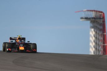 World © Octane Photographic Ltd. Formula 1 – United States GP - Practice 1. Aston Martin Red Bull Racing RB15 – Alexander Albon. Circuit of the Americas (COTA), Austin, Texas, USA. Friday 1st November 2019.