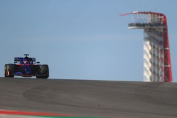 World © Octane Photographic Ltd. Formula 1 – United States GP - Practice 1. Scuderia Toro Rosso STR14 – Daniil Kvyat. Circuit of the Americas (COTA), Austin, Texas, USA. Friday 1st November 2019.