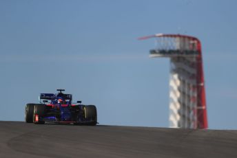 World © Octane Photographic Ltd. Formula 1 – United States GP - Practice 1. Scuderia Toro Rosso STR14 – Daniil Kvyat. Circuit of the Americas (COTA), Austin, Texas, USA. Friday 1st November 2019.
