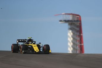 World © Octane Photographic Ltd. Formula 1 – United States GP - Practice 1. Renault Sport F1 Team RS19 – Nico Hulkenberg. Circuit of the Americas (COTA), Austin, Texas, USA. Friday 1st November 2019.
