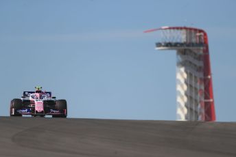 World © Octane Photographic Ltd. Formula 1 – United States GP - Practice 1. SportPesa Racing Point RP19 – Lance Stroll. Circuit of the Americas (COTA), Austin, Texas, USA. Friday 1st November 2019.