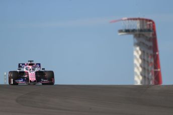 World © Octane Photographic Ltd. Formula 1 – United States GP - Practice 1. SportPesa Racing Point RP19 - Sergio Perez. Circuit of the Americas (COTA), Austin, Texas, USA. Friday 1st November 2019.