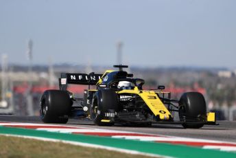 World © Octane Photographic Ltd. Formula 1 – United States GP - Practice 1. Renault Sport F1 Team RS19 – Daniel Ricciardo. Circuit of the Americas (COTA), Austin, Texas, USA. Friday 1st November 2019.