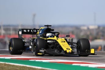 World © Octane Photographic Ltd. Formula 1 – United States GP - Practice 1. Renault Sport F1 Team RS19 – Daniel Ricciardo. Circuit of the Americas (COTA), Austin, Texas, USA. Friday 1st November 2019.