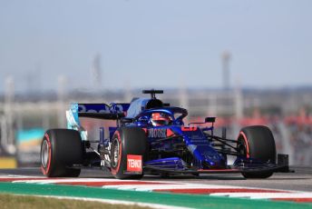 World © Octane Photographic Ltd. Formula 1 – United States GP - Practice 1. Scuderia Toro Rosso STR14 – Daniil Kvyat. Circuit of the Americas (COTA), Austin, Texas, USA. Friday 1st November 2019.