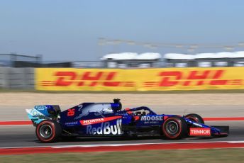 World © Octane Photographic Ltd. Formula 1 – United States GP - Practice 1. Scuderia Toro Rosso STR14 – Daniil Kvyat. Circuit of the Americas (COTA), Austin, Texas, USA. Friday 1st November 2019.