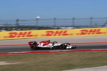 World © Octane Photographic Ltd. Formula 1 – United States GP - Practice 1. Alfa Romeo Racing C38 – Antonio Giovinazzi. Circuit of the Americas (COTA), Austin, Texas, USA. Friday 1st November 2019.