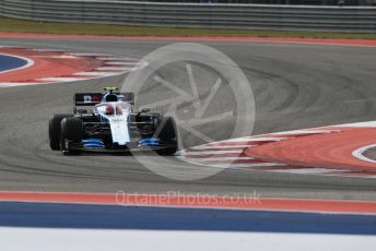 World © Octane Photographic Ltd. Formula 1 – United States GP - Practice 2. ROKiT Williams Racing FW42 – Robert Kubica. Circuit of the Americas (COTA), Austin, Texas, USA. Friday 1st November 2019.