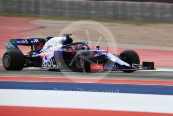 World © Octane Photographic Ltd. Formula 1 – United States GP - Practice 2. Scuderia Toro Rosso STR14 – Daniil Kvyat. Circuit of the Americas (COTA), Austin, Texas, USA. Friday 1st November 2019.