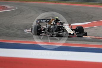 World © Octane Photographic Ltd. Formula 1 – United States GP - Practice 2. Haas F1 Team VF19 – Kevin Magnussen. Circuit of the Americas (COTA), Austin, Texas, USA. Friday 1st November 2019.