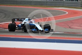 World © Octane Photographic Ltd. Formula 1 – United States GP - Practice 2. ROKiT Williams Racing FW 42 – George Russell. Circuit of the Americas (COTA), Austin, Texas, USA. Friday 1st November 2019.