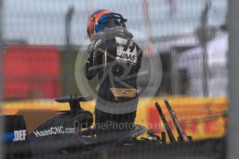 World © Octane Photographic Ltd. Formula 1 – United States GP - Practice 2. Haas F1 Team VF19 – Romain Grosjean. Circuit of the Americas (COTA), Austin, Texas, USA. Friday 1st November 2019.