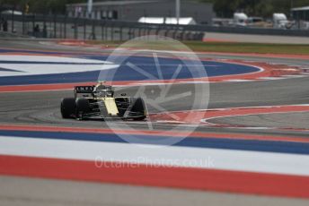 World © Octane Photographic Ltd. Formula 1 – United States GP - Practice 2. Renault Sport F1 Team RS19 – Nico Hulkenberg. Circuit of the Americas (COTA), Austin, Texas, USA. Friday 1st November 2019.