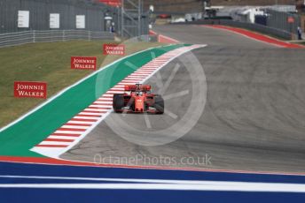 World © Octane Photographic Ltd. Formula 1 – United States GP - Practice 2. Scuderia Ferrari SF90 – Sebastian Vettel. Circuit of the Americas (COTA), Austin, Texas, USA. Friday 1st November 2019.