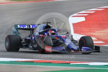 World © Octane Photographic Ltd. Formula 1 – United States GP - Practice 2. Scuderia Toro Rosso STR14 – Daniil Kvyat. Circuit of the Americas (COTA), Austin, Texas, USA. Friday 1st November 2019.