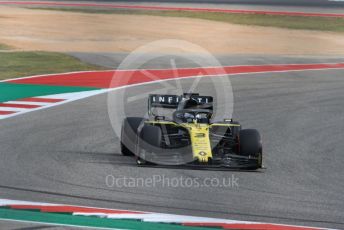 World © Octane Photographic Ltd. Formula 1 – United States GP - Practice 2. Renault Sport F1 Team RS19 – Daniel Ricciardo. Circuit of the Americas (COTA), Austin, Texas, USA. Friday 1st November 2019.