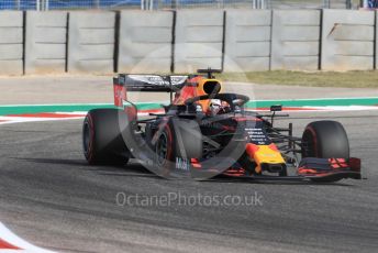 World © Octane Photographic Ltd. Formula 1 – United States GP - Practice 2. Aston Martin Red Bull Racing RB15 – Max Verstappen. Circuit of the Americas (COTA), Austin, Texas, USA. Friday 1st November 2019.