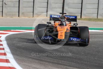 World © Octane Photographic Ltd. Formula 1 – United States GP - Practice 2. McLaren MCL34 – Carlos Sainz. Circuit of the Americas (COTA), Austin, Texas, USA. Friday 1st November 2019.