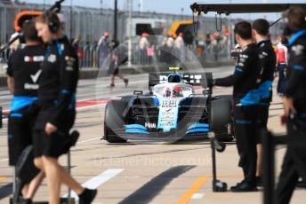 World © Octane Photographic Ltd. Formula 1 – United States GP - Practice 3. ROKiT Williams Racing FW42 – Robert Kubica. Circuit of the Americas (COTA), Austin, Texas, USA. Saturday 2nd November 2019.