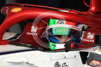 World © Octane Photographic Ltd. Formula 1 – United States GP - Practice 3. Alfa Romeo Racing C38 – Antonio Giovinazzi. Circuit of the Americas (COTA), Austin, Texas, USA. Saturday 2nd November 2019.