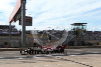 World © Octane Photographic Ltd. Formula 1 – United States GP - Practice 3. Alfa Romeo Racing C38 – Antonio Giovinazzi. Circuit of the Americas (COTA), Austin, Texas, USA. Saturday 2nd November 2019.