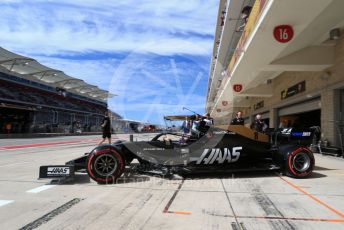 World © Octane Photographic Ltd. Formula 1 – United States GP - Practice 3. Haas F1 Team VF19 – Romain Grosjean. Circuit of the Americas (COTA), Austin, Texas, USA. Saturday 2nd November 2019.