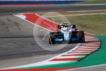 World © Octane Photographic Ltd. Formula 1 – United States GP - Quailfying. ROKiT Williams Racing FW 42 – George Russell. Circuit of the Americas (COTA), Austin, Texas, USA. Saturday 2nd November 2019.