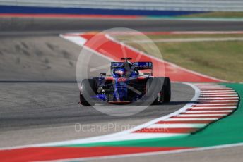 World © Octane Photographic Ltd. Formula 1 – United States GP - Quailfying. Scuderia Toro Rosso STR14 – Daniil Kvyat. Circuit of the Americas (COTA), Austin, Texas, USA. Saturday 2nd November 2019.