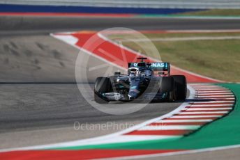 World © Octane Photographic Ltd. Formula 1 – United States GP - Quailfying. Mercedes AMG Petronas Motorsport AMG F1 W10 EQ Power+ - Lewis Hamilton. Circuit of the Americas (COTA), Austin, Texas, USA. Saturday 2nd November 2019.