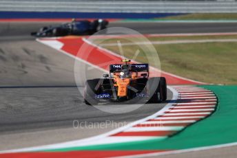 World © Octane Photographic Ltd. Formula 1 – United States GP - Quailfying. McLaren MCL34 – Lando Norris. Circuit of the Americas (COTA), Austin, Texas, USA. Saturday 2nd November 2019.