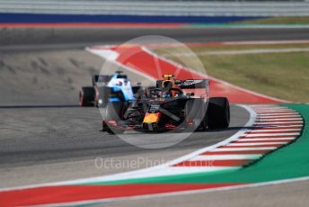 World © Octane Photographic Ltd. Formula 1 – United States GP - Quailfying. Aston Martin Red Bull Racing RB15 – Alexander Albon. Circuit of the Americas (COTA), Austin, Texas, USA. Saturday 2nd November 2019.