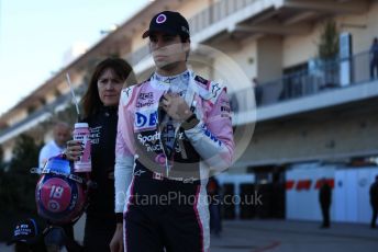 World © Octane Photographic Ltd. Formula 1 – United States GP - Qualifying. SportPesa Racing Point RP19 – Lance Stroll. Circuit of the Americas (COTA), Austin, Texas, USA. Saturday 2nd November 2019.