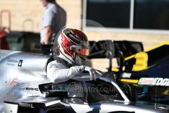 World © Octane Photographic Ltd. Formula 1 – United States GP - Qualifying. Mercedes AMG Petronas Motorsport AMG F1 W10 EQ Power+ - Lewis Hamilton. Circuit of the Americas (COTA), Austin, Texas, USA. Saturday 2nd November 2019.
