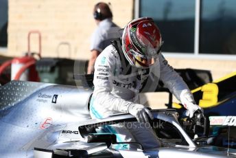 World © Octane Photographic Ltd. Formula 1 – United States GP - Qualifying. Mercedes AMG Petronas Motorsport AMG F1 W10 EQ Power+ - Lewis Hamilton. Circuit of the Americas (COTA), Austin, Texas, USA. Saturday 2nd November 2019.