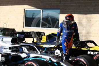 World © Octane Photographic Ltd. Formula 1 – United States GP - Qualifying. McLaren MCL34 – Carlos Sainz. Circuit of the Americas (COTA), Austin, Texas, USA. Saturday 2nd November 2019.