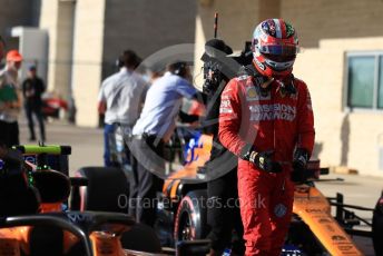 World © Octane Photographic Ltd. Formula 1 – United States GP - Qualifying. Scuderia Ferrari SF90 – Charles Leclerc. Circuit of the Americas (COTA), Austin, Texas, USA. Saturday 2nd November 2019.